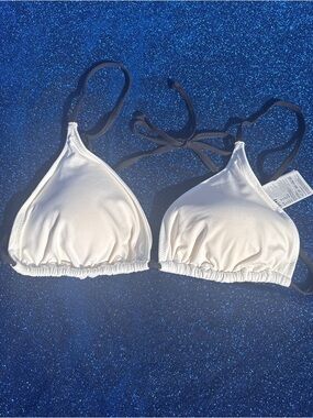 H&M Cream Triangle Bra